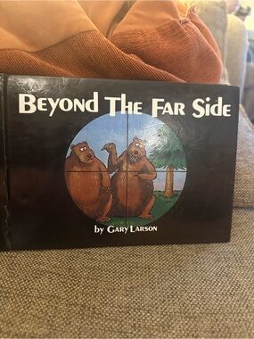 Beyond The Far Side Hardcover Book - Brown/Black